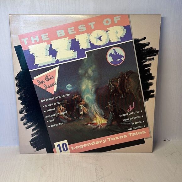 The Best of ZZ Top 1977 LP Vinyl Warner Bros. Records London Records Vintage - Picture 1 of 7